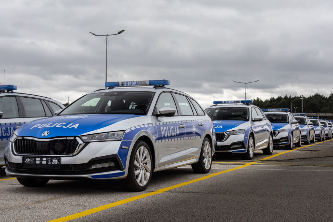 Policyjna Skoda Octavia iV