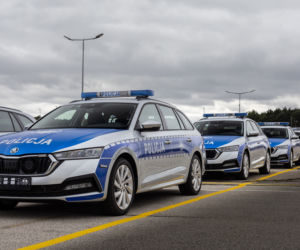 Policyjna Skoda Octavia iV