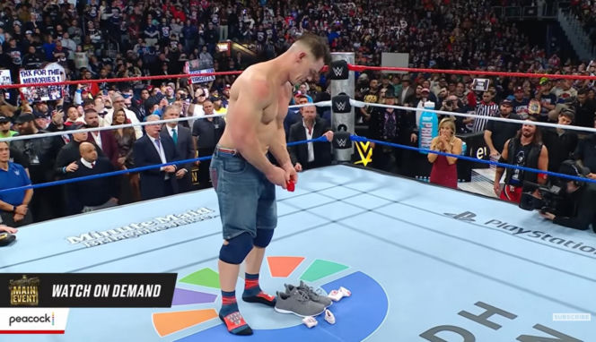 John Cena pożegnał się z WWE
