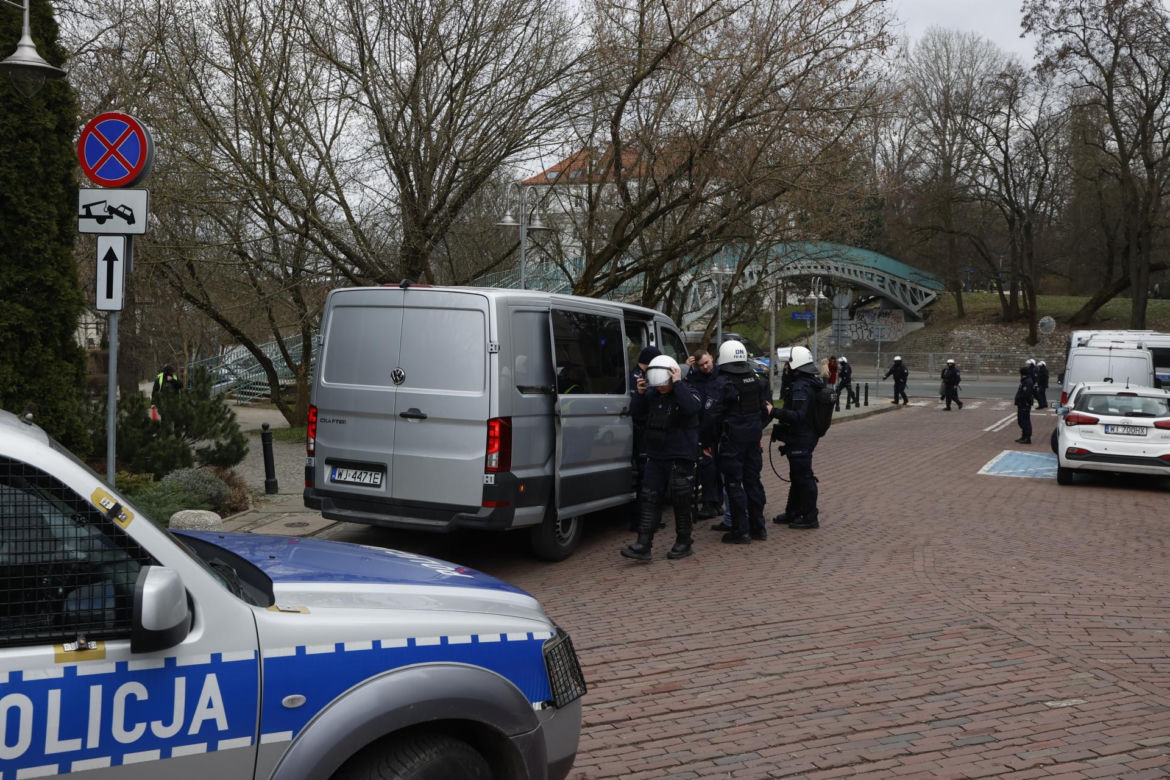 Strajk generalny rolników w Warszawie