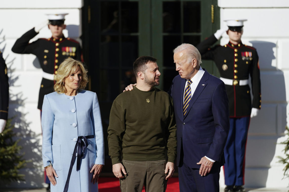 Wołodymyr Zełenski w USA. Spotkał się Joe Bidenem