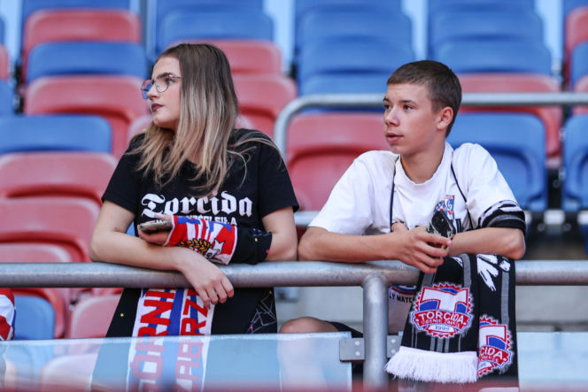 Górnik Zabrze - GKS Katowice: Zdjęcia kibiców i zawodników z meczu 6. kolejki PKO BP Ekstraklasy