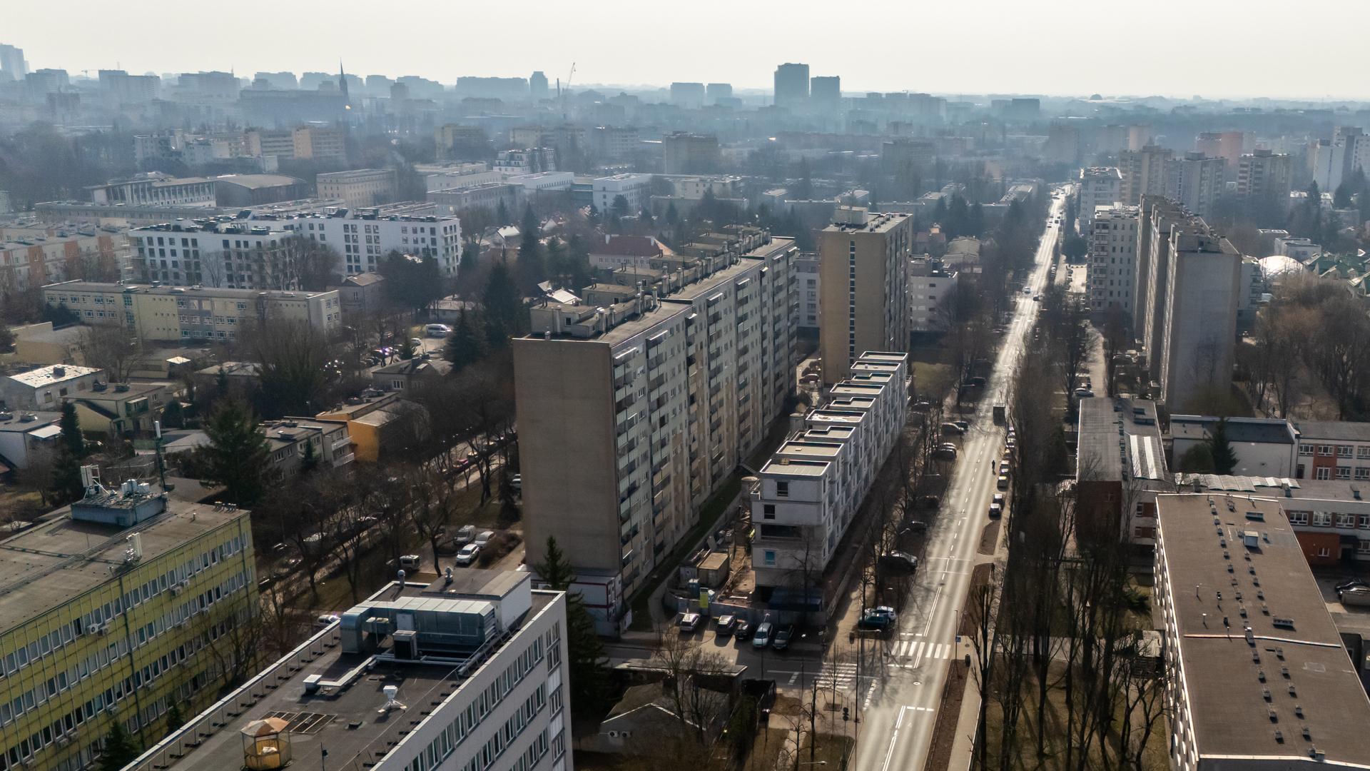 Wola Księcia Janusza w Warszawie w budowie