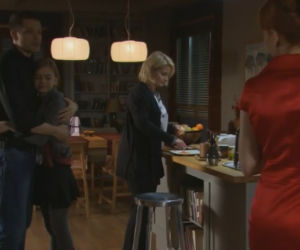 M jak miłość odc. 1061. Zosia (Julia Wróblewska), Tomek (Andrzej Młynarczyk), Marta (Dominika Ostałowska)