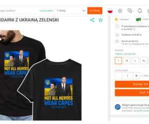 gadżety z podobizną prezydenta ukrainy