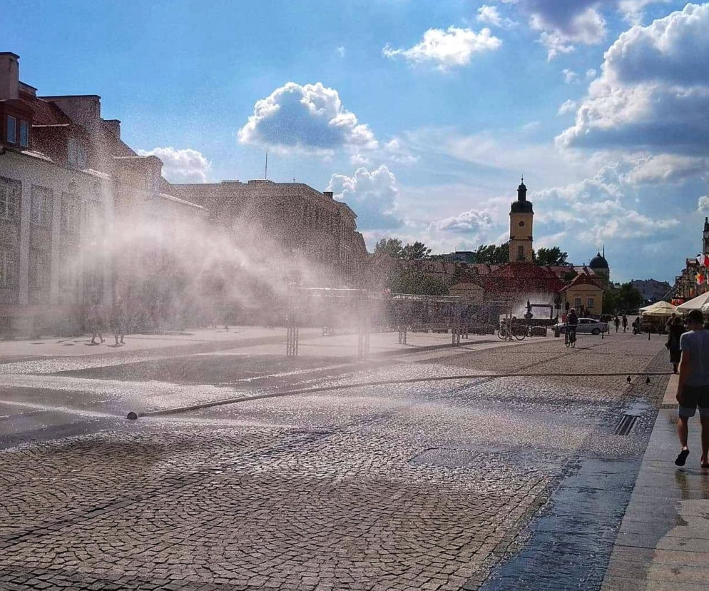 Kurtyna wodna w Białymstoku