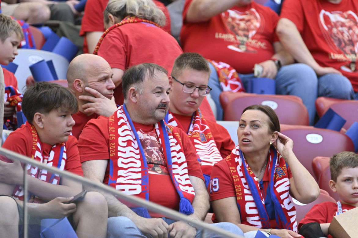 Kibice na finale Pucharu Polski: Górnik - Raków
