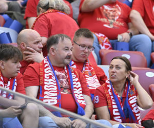 Kibice na finale Pucharu Polski: Górnik - Raków