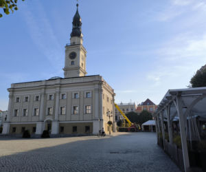 Rynek w Lesznie przed remontem