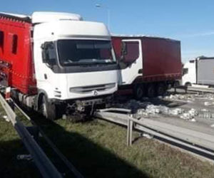 Trasa S8 pod Tomaszowem Mazowieckim zablokowana