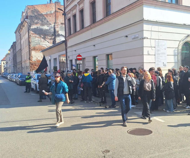 Protest Kazimierz, Kraków, 01.03.2026