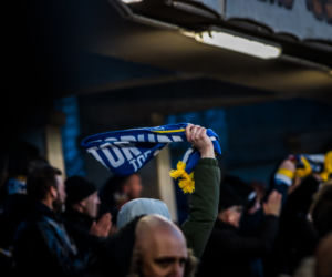 Apator Toruń - Arged Malesa Ostrów, zdjęcia kibiców z Motoareny. Galeria z meczu PGE Ekstraligi