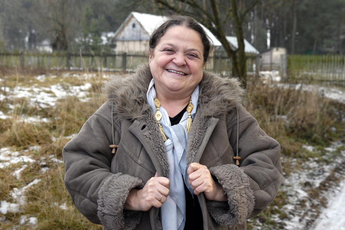 Grażyna Zielińska jako babka zielarka