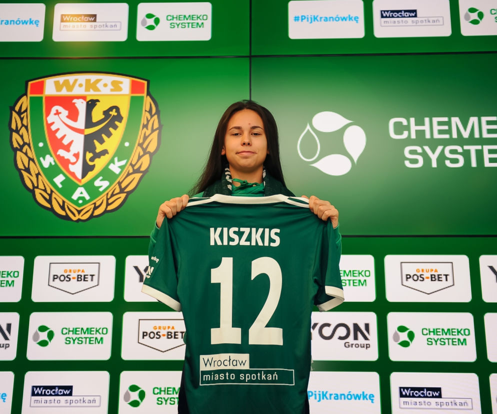 Wiktoria Kiszkis wzmocni Śląsk Wrocław
