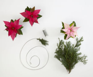 Gwiazda betlejemska – świąteczna zawieszka DIY
