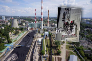 Chcieli zdobyć 160-metrowy komin. Dramat już po 15 metrach