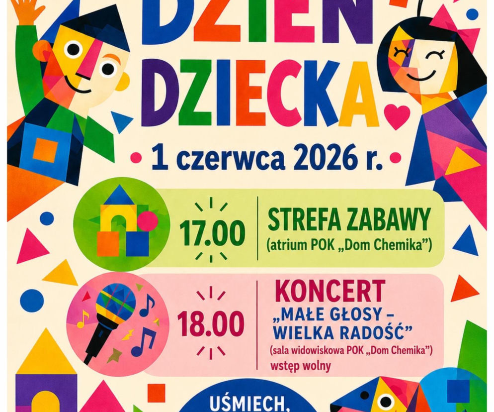 Dzień Dziecka z POK „Dom Chemika - plakat