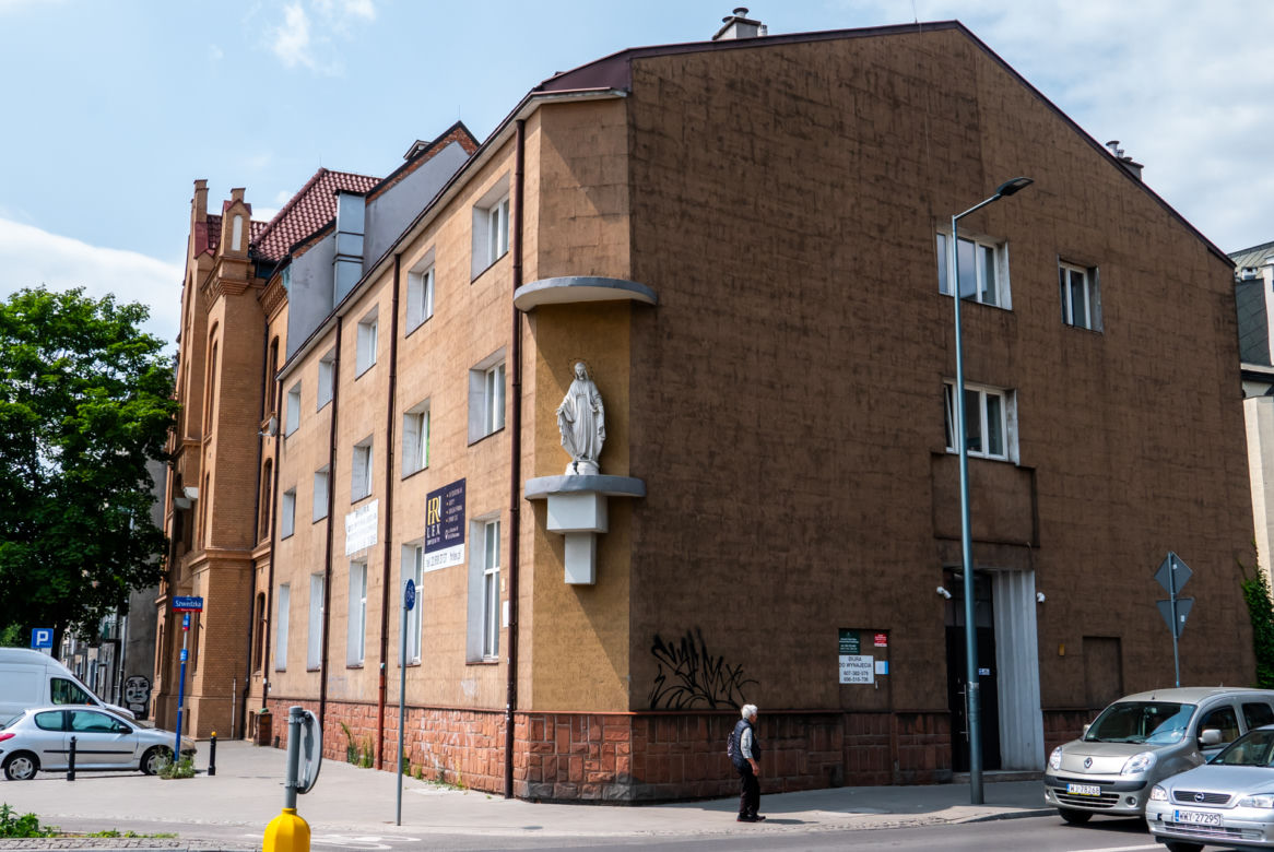 Kapliczki warszawskie – róg ul. Szwedzkiej i Wileńskiej