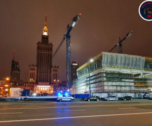 Rozczłonowane ciało na budowie muzeum w Warszawie