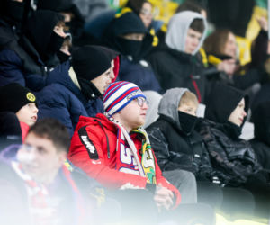 GKS Katowice - Pogoń Szczecin, zdjęcia kibiców i zawodników z meczu 17. kolejki PKO BP Ekstraklasy