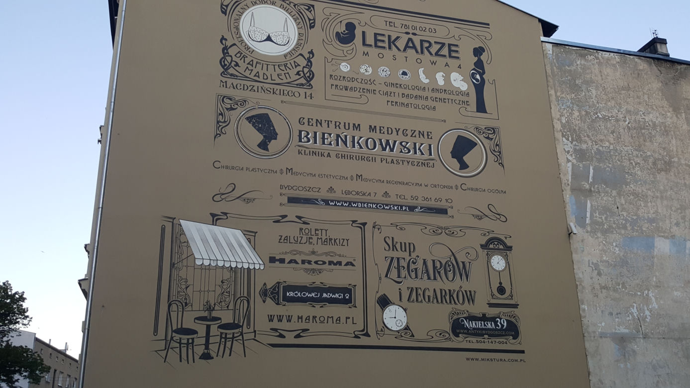 Murale w Bydgoszczy