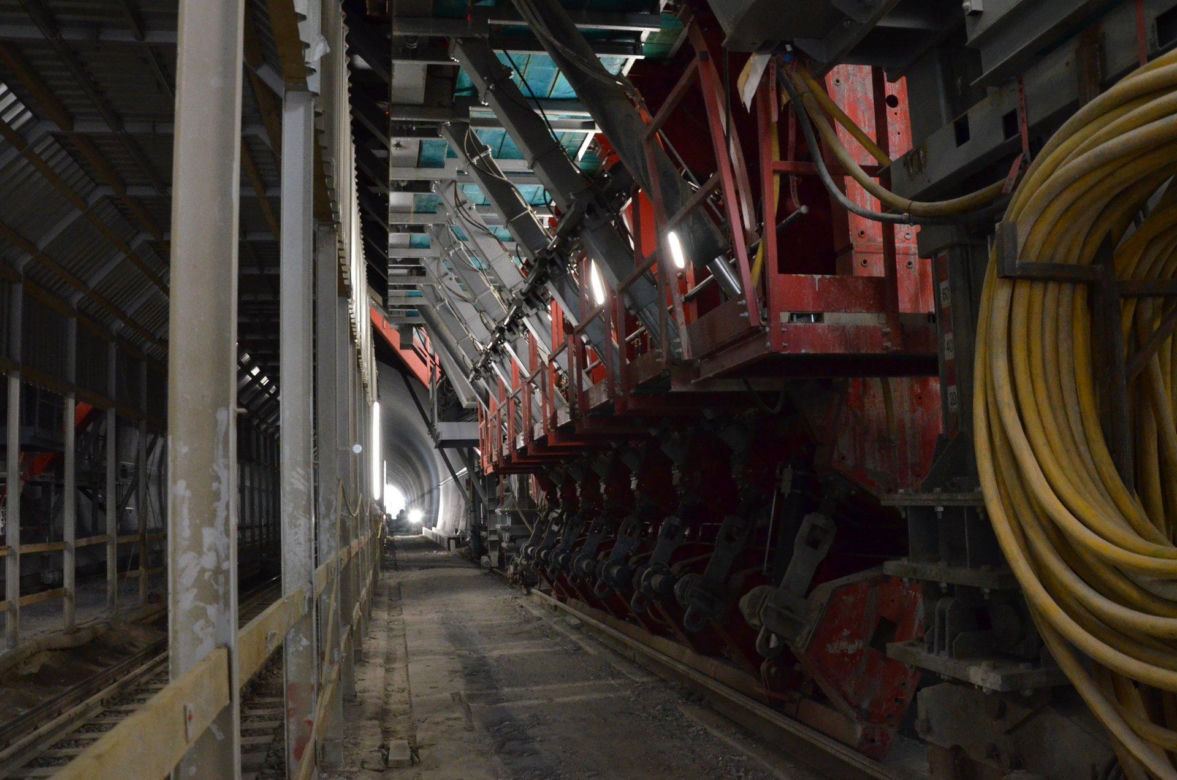 Tunel w Trzcińsku na  linii Wrocław – Jelenia Góra 