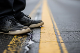 Pijany kierowca w Bieszczadach. Wiózł ze sobą kogoś bardzo ważnego