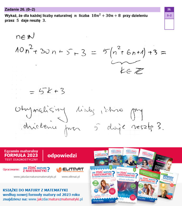 Matura próbna: matematyka 2023. Arkusze CKE + sugerowane odpowiedzi [29 września 2022]