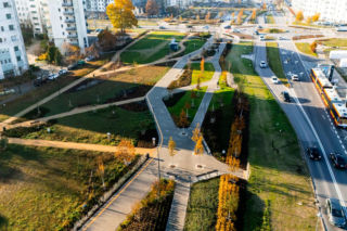 Park nad Południową Obwodnicą Warszawy jest już bliski ukończenia. Finisz w 2026