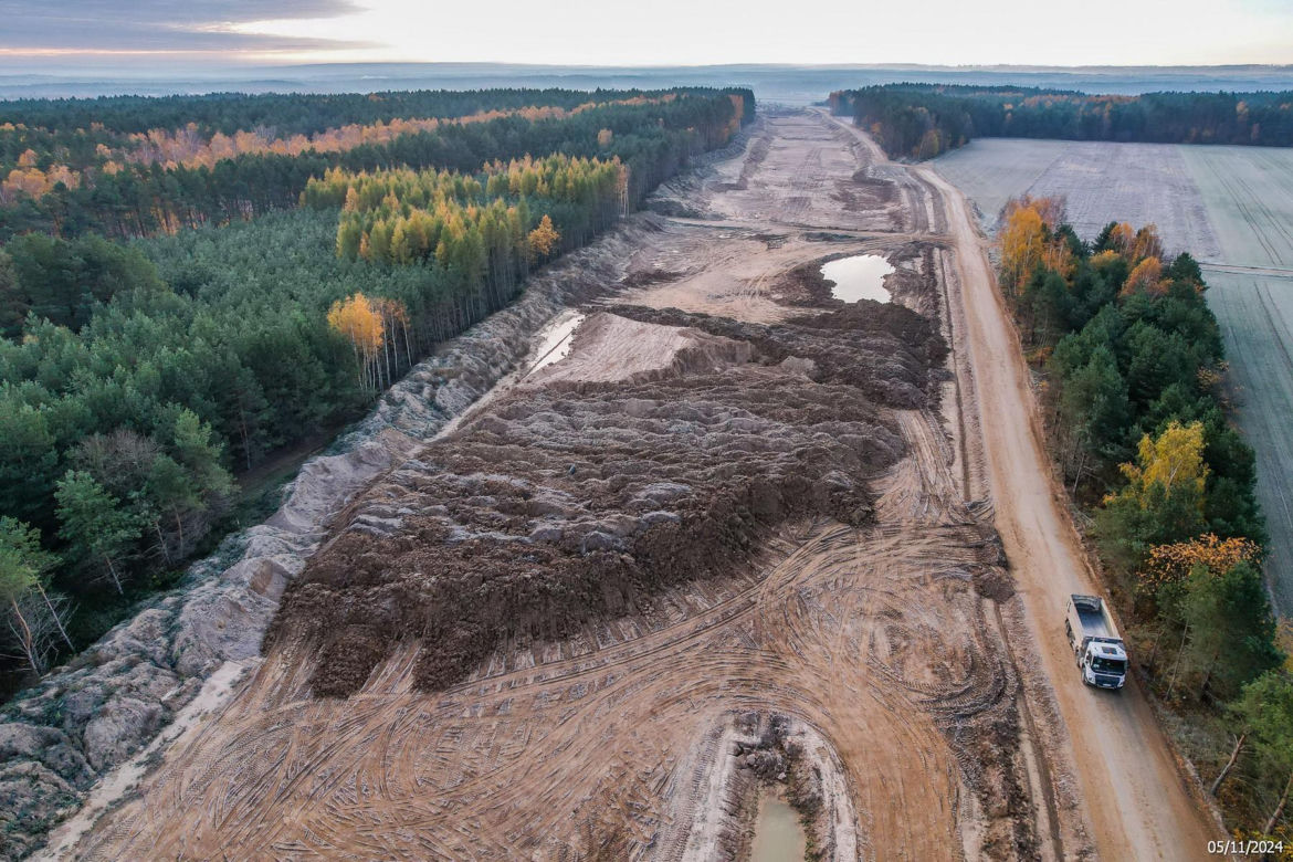 Nowy most na  Bugu w ciągu S19