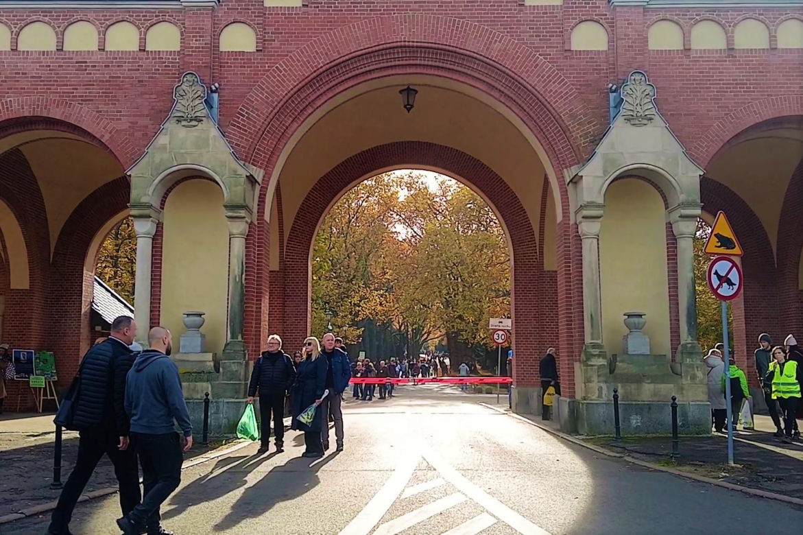 1 listopada na Cmentarzu Centralnym w Szczecinie