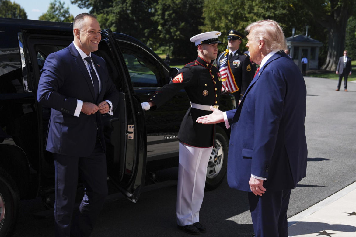 Spotkanie Donalda Trumpa z Karolem Nawrockim