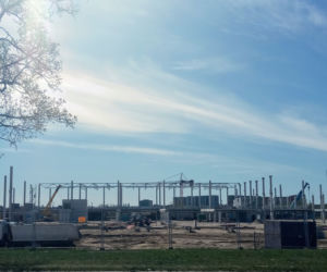Budowa sklepu IKEA w Szczecinie - kwiecień 2020