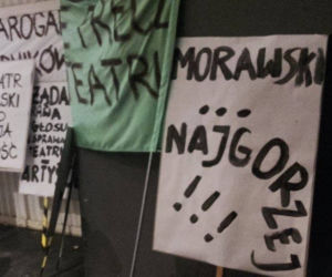 Protest w Teatrze Polskim