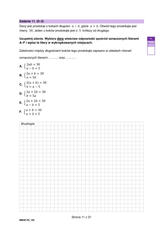 Tak wyglądała matura z matematyki na poziomie podstawowym!