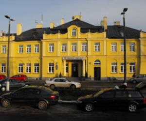 Dworzec w Nałęczowie po modernizacji