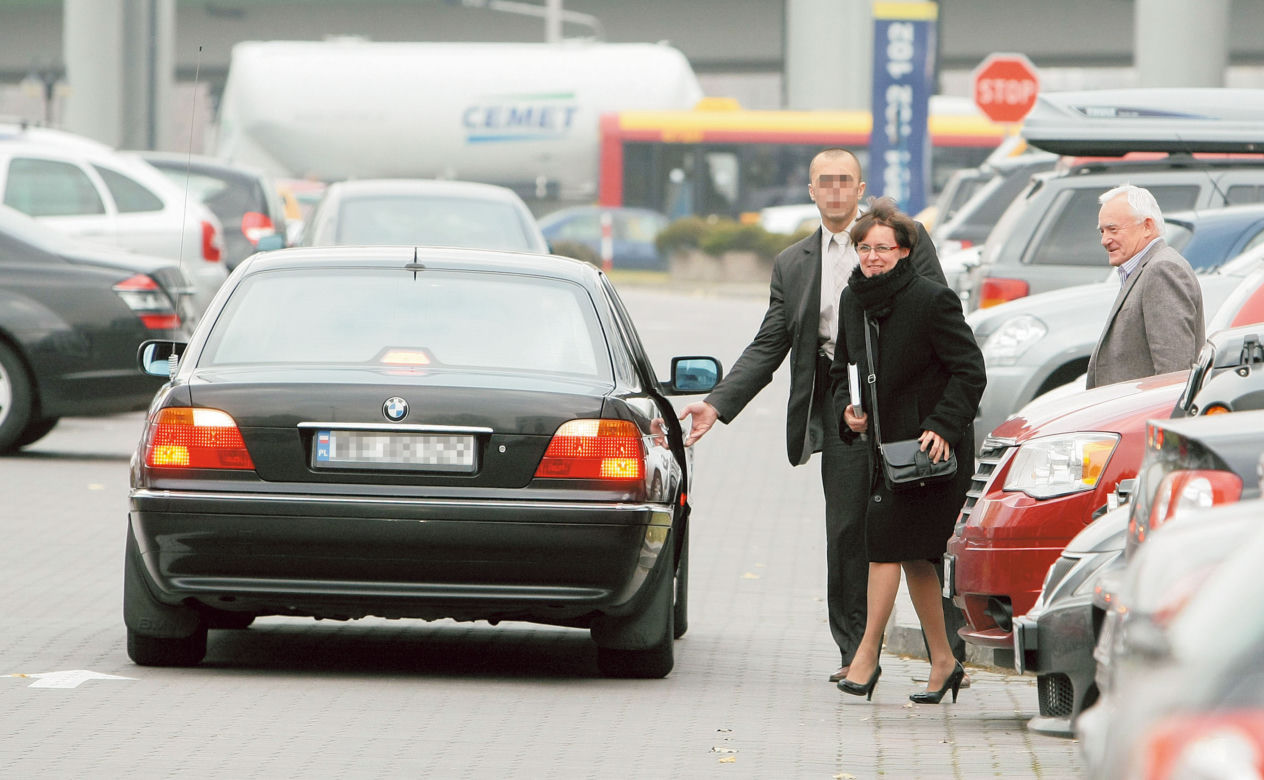 Joanna Kluzik-Rostkowska i Leszek Miller