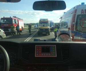 Poważny wypadek w miejscowości Rogówko koło Torunia