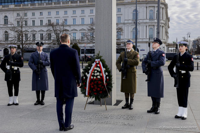 Prezydent RP upamiętnił 21. rocznicę śmierci św. Jana Pawła II