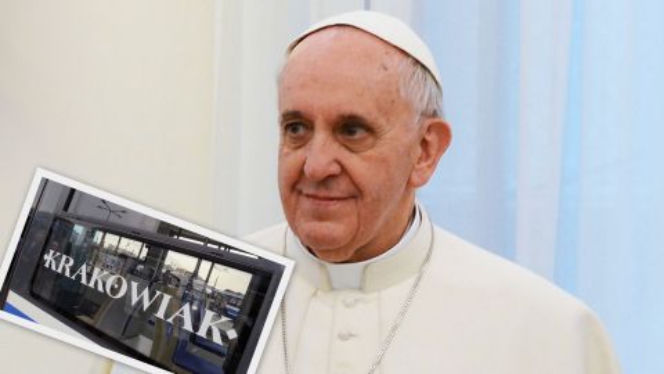 PapieÅ¼ Franciszek dostanie w prezencie... miniaturowy tramwaj! [AUDIO] - krakow.eskainfo.pl
