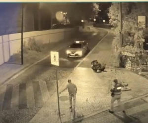 Ukradli motocykl, bo nie chcieli iść pieszo. Nocny pościg zakończony w słupie!