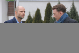 Pierwsza miłość. Bruno Stolarczyk (Bartosz Picher), Igor Kaczmarczyk (Rafał Mohr)