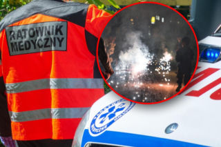 Petarda wybuchła mu w dłoniach, 14-latek stracił palec. Co jeszcze wydarzyło się w sylwestrową noc?