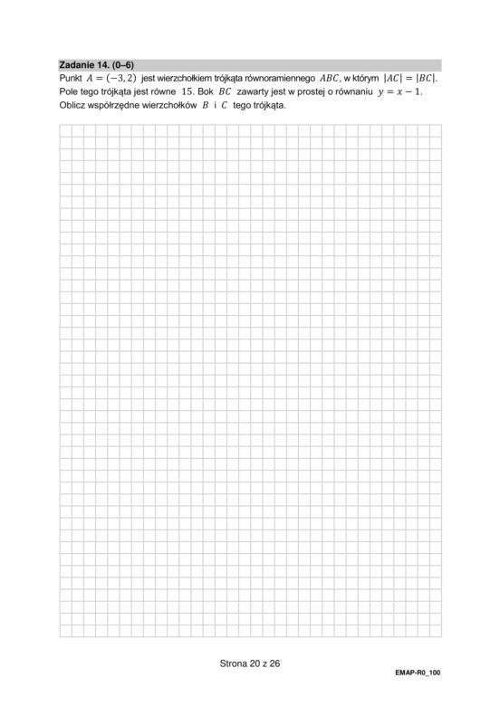 Matura 2022: matematyka. Arkusze odpowiedzi, pytania CKE. Poziom rozszerzony