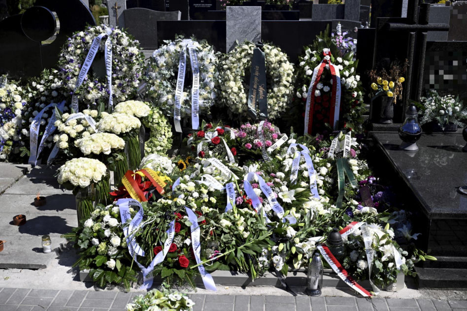 Tak wygląda grób Andrzeja Morozowskiego