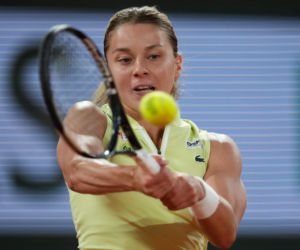 Maja Chwalińska, przylot