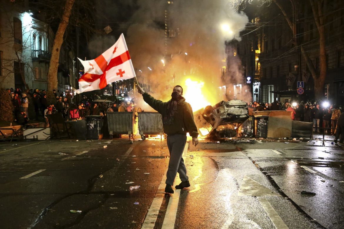 Protesty w Gruzji