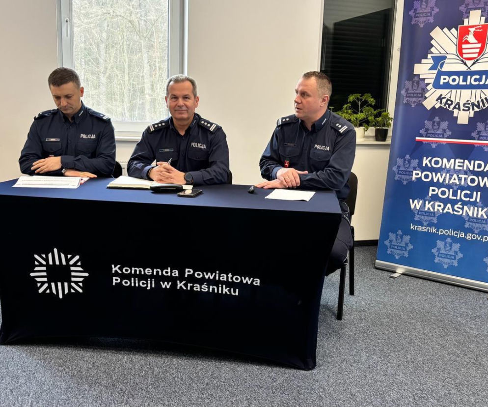 Spada wykrywalność przestępstw, a rośnie liczba oszustw w sieci. Policjanci z Kraśnika podsumowali rok