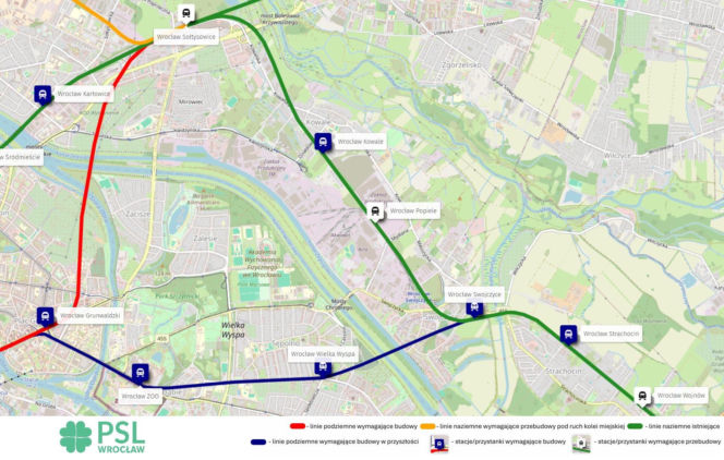 Koncepcja budowy metra we Wrocławiu