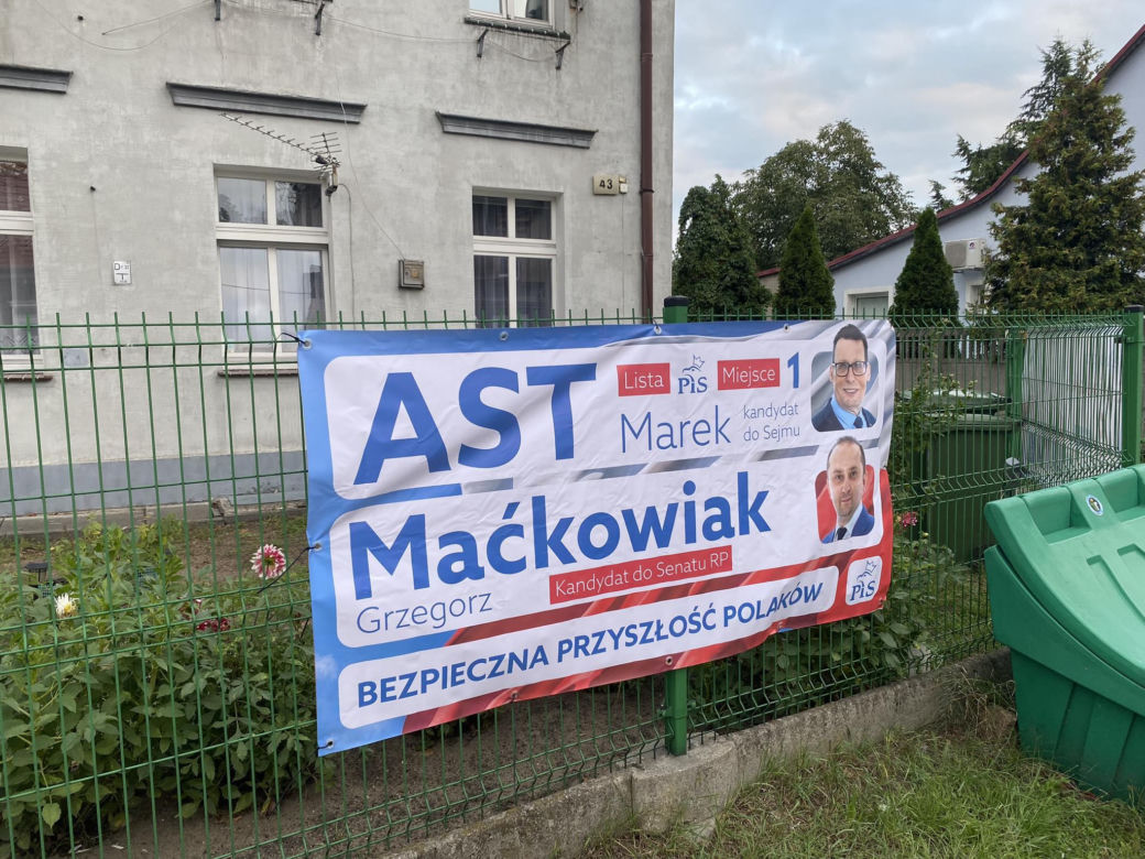 Plakaty wyborcze w Zielonej Górze. Zobaczcie jak wygląda nasze miasto! 